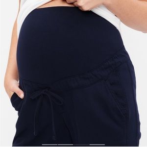 Maternity Full Panel Ribbed Joggers NWOT